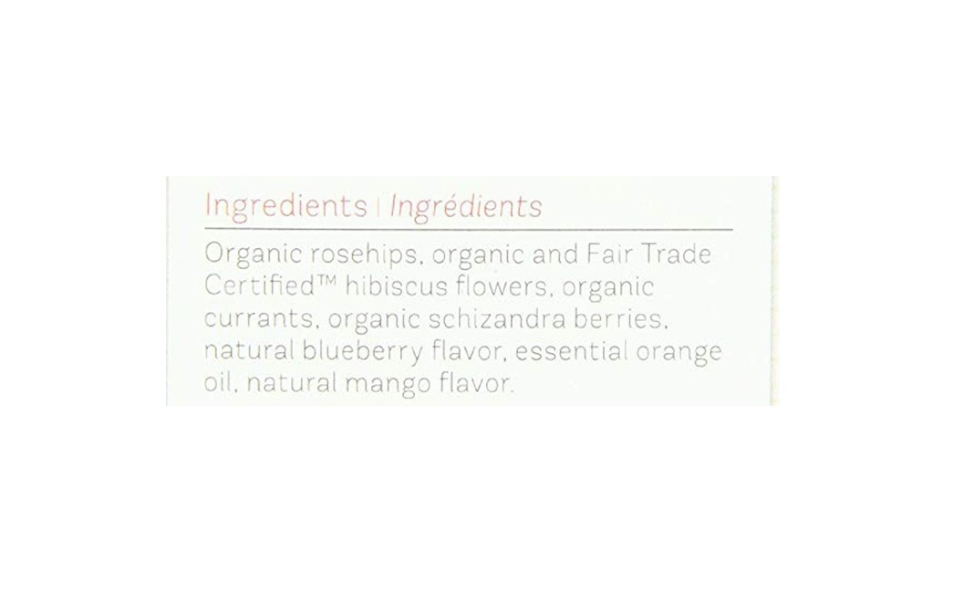 Rishi Tea Hibiscus Berry Tea    Box  80 grams
